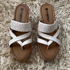 wedge sandals!